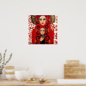 Poster Madonna mexicaine - Bonorand Art (Cuisine)