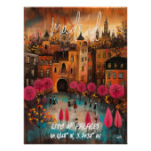 Poster Madrid: Ciudad de Palacios (Devant)