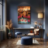 Poster Madrid: Ciudad de Palacios