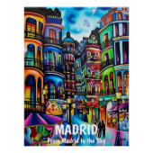 Poster Madrid: De Madrid al Cielo (Devant)