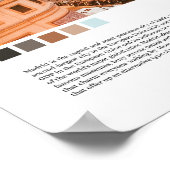 Poster Madrid - Espagne (Coin)