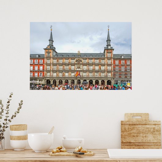 Poster Madrid. n° 16. (Cuisine)