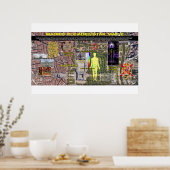 Poster Madrid Pleiades Motif 2 (Cuisine)