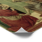 Poster Maesta : Christ Lave les pieds des disciples (Coin)