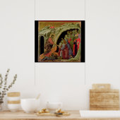 Poster Maesta : Descente dans Limbo, 1308-11 (Cuisine)