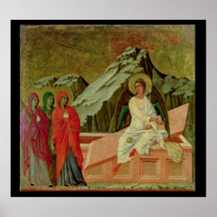 Poster Maesta : Les trois Maries à la tombe du Christ