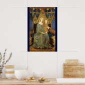 Poster MAESTA, VIERGE À L'ENFANT par Simone Martini (Cuisine)