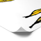 Poster Mafalda feuilles d'automne Quino Comic argentino (Coin)