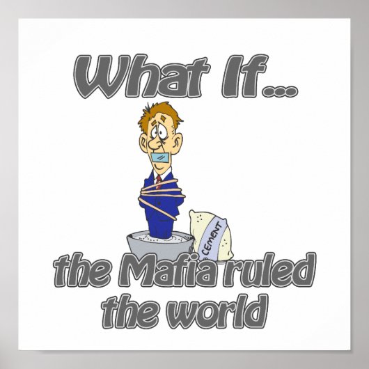 Poster Mafia (Devant)