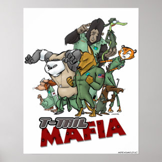 Poster Mafia de T-Tail