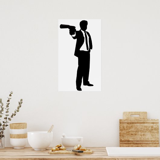 POSTER MAFIA HITMAN. (Cuisine)
