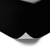 Poster Mag nerd Funny Nerd Magnet Pun Dark BG (Coin)