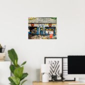 Poster " Magasin de cowans " - Médias mixtes (Bureau à domicile)