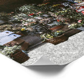 Poster magasin de fleurs (Coin)