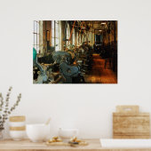 Poster Magasin de machines lourdes (Cuisine)