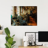 Poster Magasin de machines lourdes (Bureau à domicile)