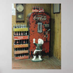 Poster Magasin de sacs Antiquités