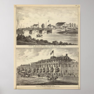 Poster Magasin de Schellinger et Chambre d'océan