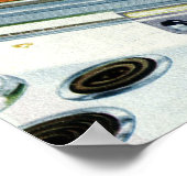 Poster Magasin d'exposition de l'appliance vintage Commer (Coin)