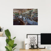 POSTER MAGASIN D'HIER - VIRGINIA CITY (Bureau à domicile)