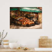 Poster Magasin - Le marché aux fruits (Cuisine)