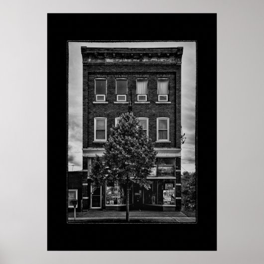 Poster Magasin matériel Barton & Fisher No 2 avec bordure (Devant)