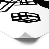 Poster Magasinez une femme rétro avec une citation financ (Coin)