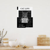 Poster Magazine CAT LIFE (Cuisine)