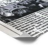 Poster Magazine de chats (Coin)