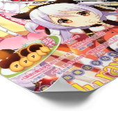 Poster magazine de filles magiques (Coin)