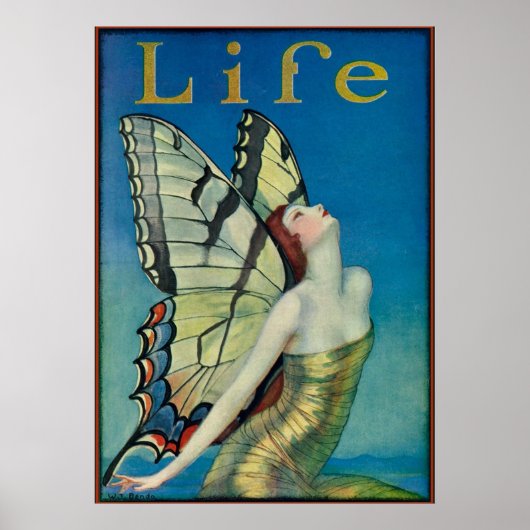 POSTER MAGAZINE DE LA VIE (Devant)