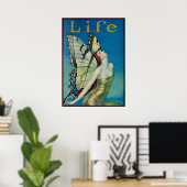 POSTER MAGAZINE DE LA VIE (Bureau à domicile)