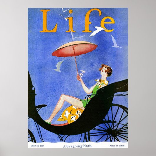 POSTER MAGAZINE DE LA VIE (Devant)
