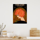 POSTER MAGAZINE DE THÉÂTRE (Cuisine)