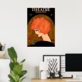 POSTER MAGAZINE DE THÉÂTRE (Bureau à domicile)
