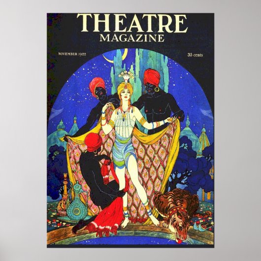 POSTER MAGAZINE DE THÉÂTRE (Devant)