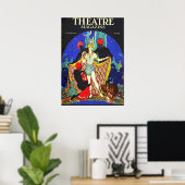 POSTER MAGAZINE DE THÉÂTRE (Bureau à domicile)