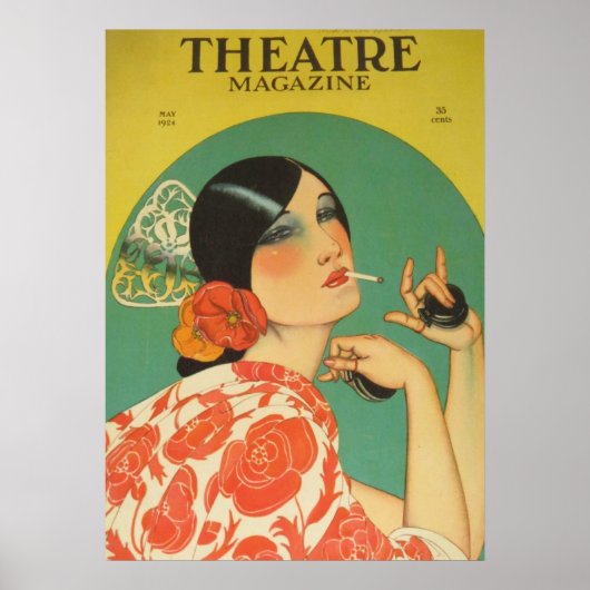 POSTER MAGAZINE DE THÉÂTRE (Devant)