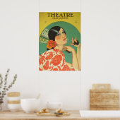 POSTER MAGAZINE DE THÉÂTRE (Cuisine)