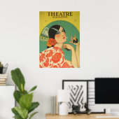 POSTER MAGAZINE DE THÉÂTRE (Bureau à domicile)