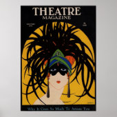 POSTER MAGAZINE DE THÉÂTRE (Devant)