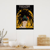 POSTER MAGAZINE DE THÉÂTRE (Cuisine)