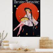 Poster Magazine de théâtre octobre 1921 (Cuisine)