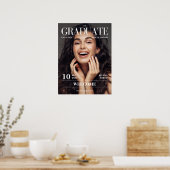 Poster Magazine Journal Graduation Party Photo (Cuisine)