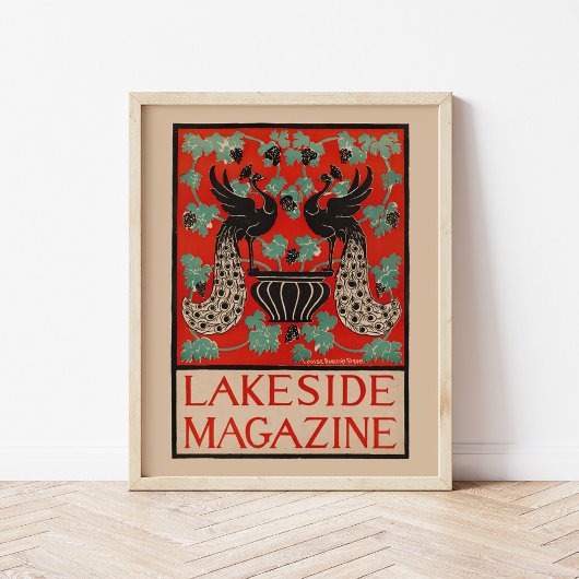 Poster Magazine vintage Lakeside