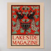 Poster Magazine vintage Lakeside (Devant)