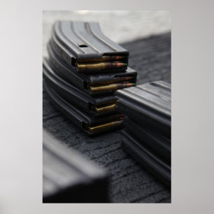 Poster Magazines de fusil