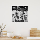 Poster Magdalenas, Chiapas, Mexique (Cuisine)