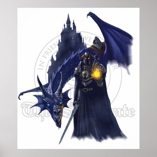 Poster Mage Dragon With Watermark (Devant)