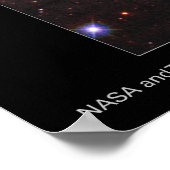 Poster Magellanic Cloud DEM L 106 Hubble Telescope (Coin)